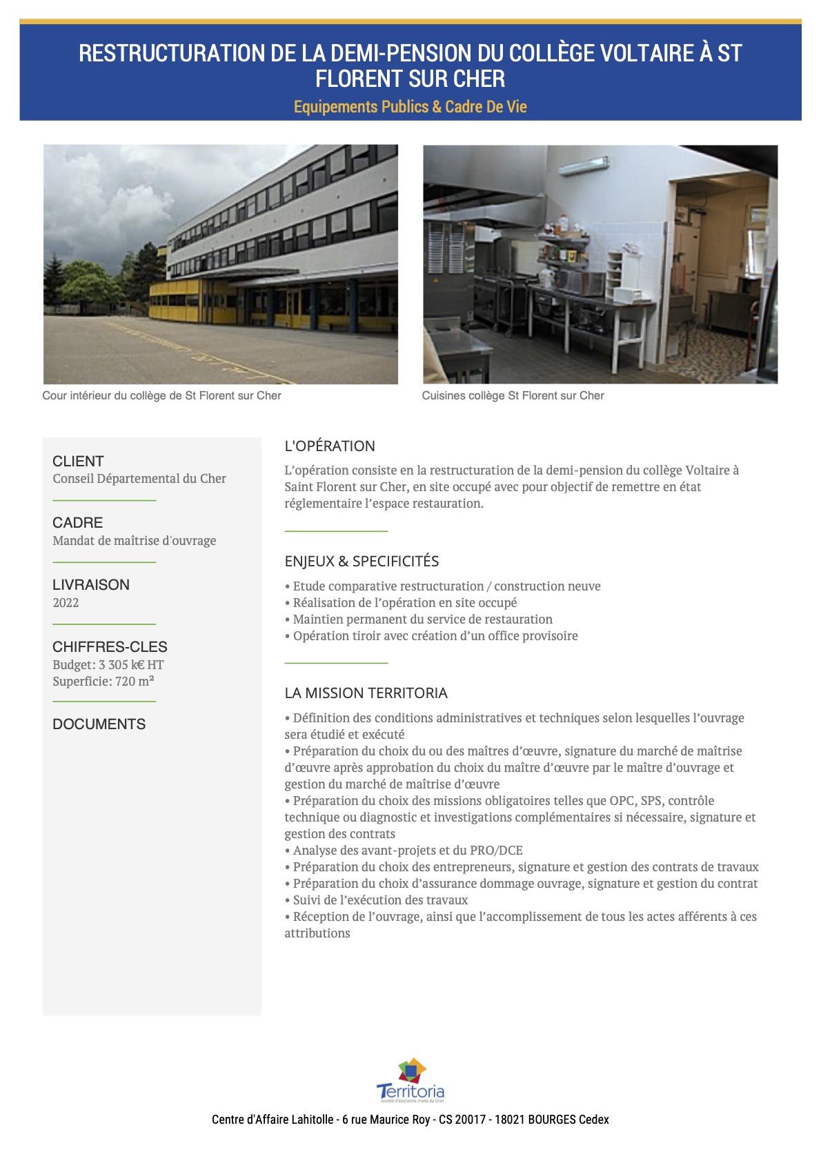 Collège Voltaire - St-Florent-sur-Cher