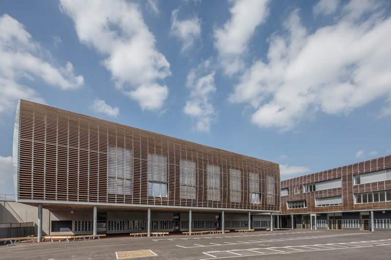 Construction du Collège Jean Jaurès à Villepinte